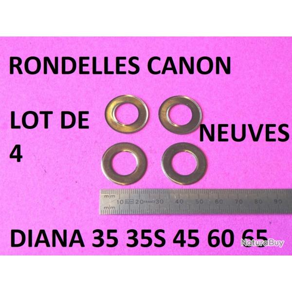 LOT 4 rondelles canon DIANA 35 DIANA 35S DIANA 45 DIANA 60 DIANA 66 - VENDU PAR JEPERCUTE (HUB1)