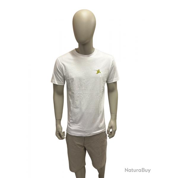 VENTE FLASH - T-shirt Le PAIRON BECASSIER Blanc