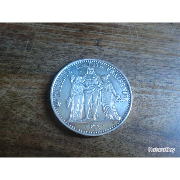 piece 10 francs hercule dupr argent