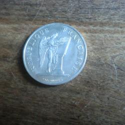 piece 100  francs génie debout  argent
