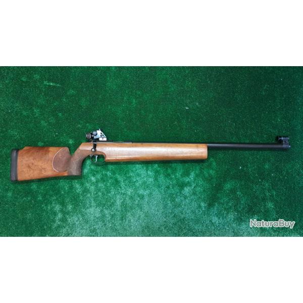 Carabine Walther mod. Match 54 cal. .22 LR avec dioptre lee centra