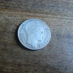 piece 10  francs  turin  argent / 1934