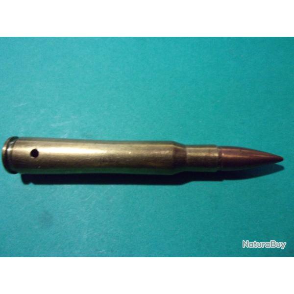 Munition 30-06 Norma, tui laiton, balle blinde cuivre, neutralise