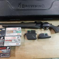 CARABINE BROWNING MARAL ADJUST GAUCHER CAL 30.06 + MALETTE + 100 BALLES OCCASION BON ETAT
