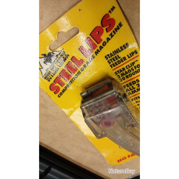 chargeur RUGER10/22 - 77/22 - AMT LIHTNING ( translucide )