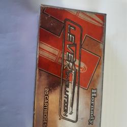 1 boite neuve de 20 munitions Hornady Lever Evolution 444 Marlin 265 grains FTX