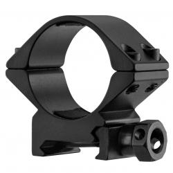 Colliers de montage lunette BAS A TUNNEL Ø30mm / rail 21mm weaver et picatinny
