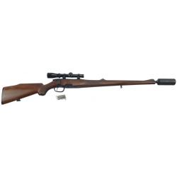 OCCASION - CARABINE STEYR STUTZEN CAL.308WIN + LUNETTE LEUPOLD VARI-X 1-4X24 + ASE UTRA SL5I