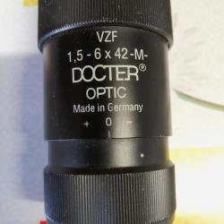 Lunette à rail variable Docter optic 1,5 - 6 X 42 M VZF
