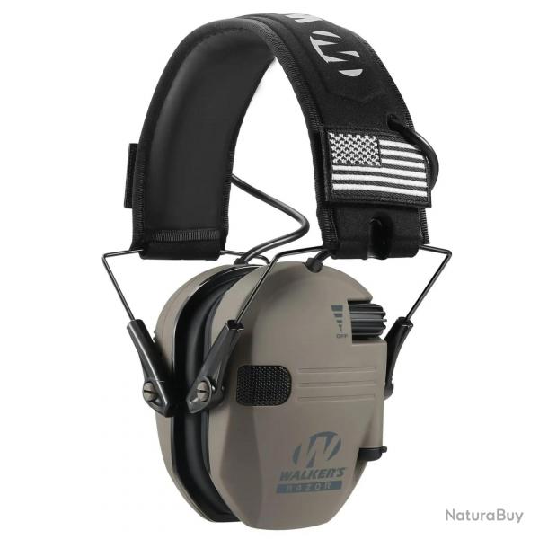 Casque Audio Tactique Type Razor - FDE