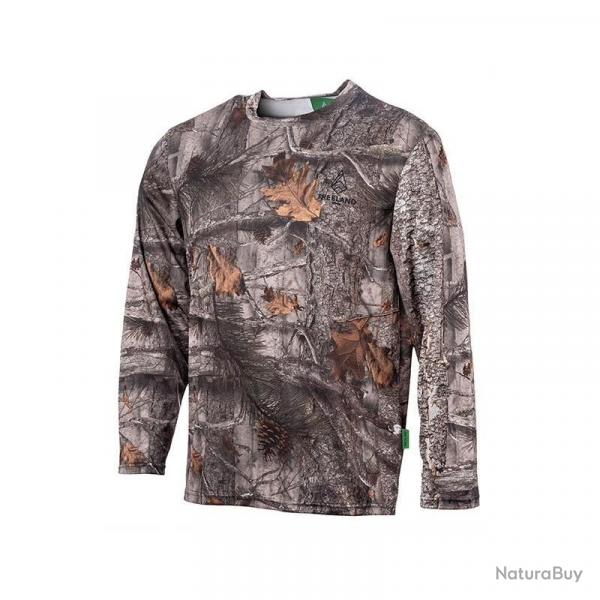 TREELAND T-SHIRT MANCHES LONGUES CAMO FOREST 5XL