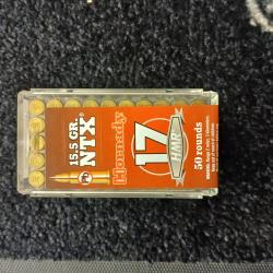 HORNADY NTX 17HMR 15,5 GRS