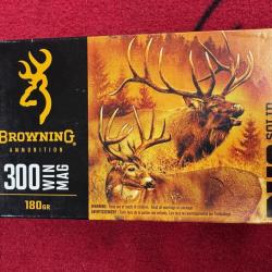 Browning BXS 300 win mag 180 grs (x20)