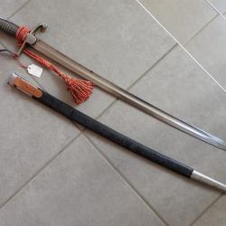 Sabre mdle 1883 de la gendarmerie, police suisse. Avec dragonne. RARE