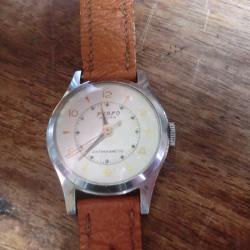 montre homme mécanique perfo rubis