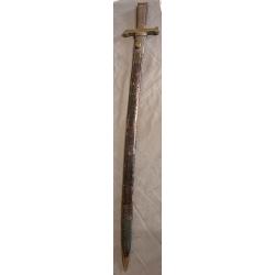 Epée glaive XIXme origine inconnue