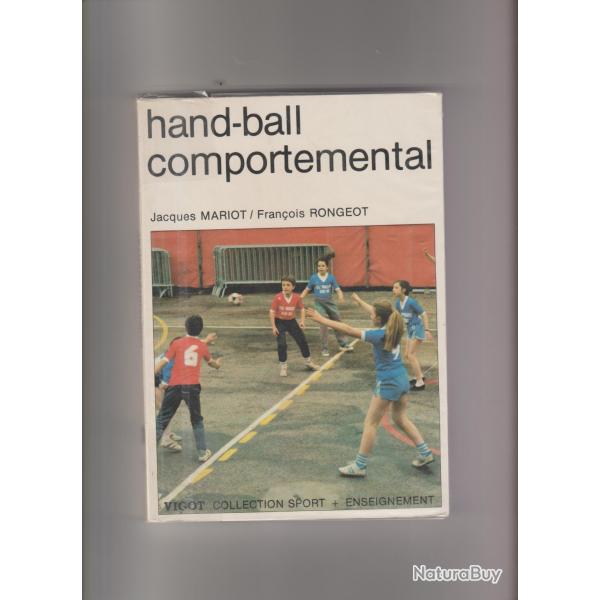 hand-ball comportemental n73,jacques mariot et franois rongeot,sport
