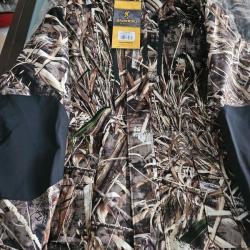 Veste de chasse Browning XPO Pro RF MAX5 en taille 4XL Camo Roseaux - NEUF