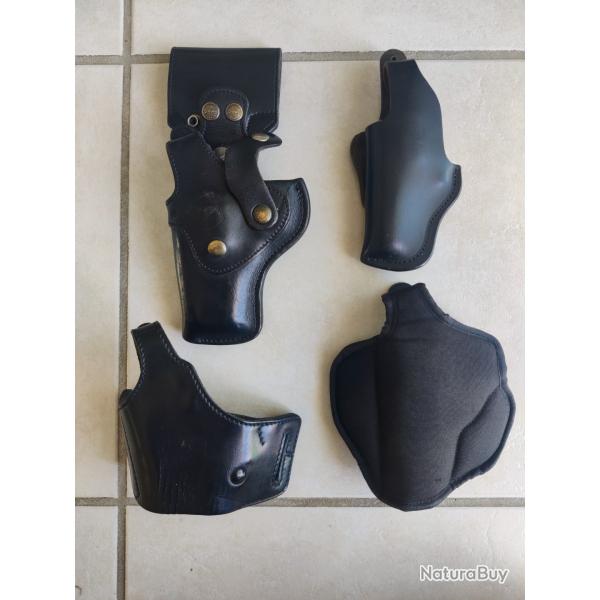 Lot tuis revolver gaucher.