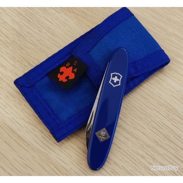 Victorinox couteau suisse Pocket Pal BSA Cub Scouts Insert Mtallique Collector