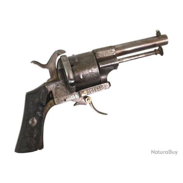 REVOLVER A BROCHE CALIBRE 7MM - CATEGORIE D