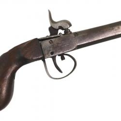 PISTOLET DE COFFRE EPOQUE LOUIS PHILIPPE