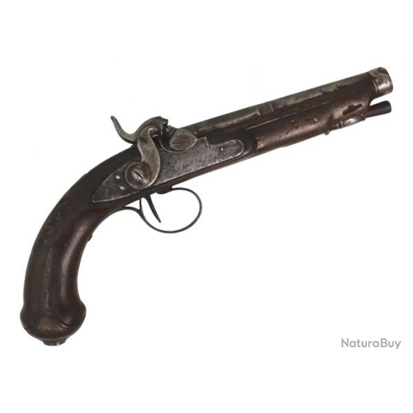 PISTOLET CORSE PIETRALBA EPOQUE XIX SIECLE