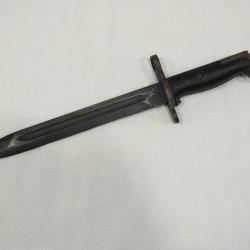 Baionnette Garand courte originale US ww2 sans fourreau - Très bon état