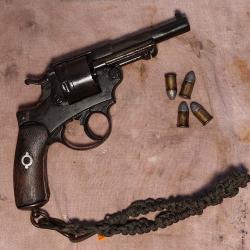Revolver d'ordonnance st Étienne M.A.S 1873  de fabrication 1876 .