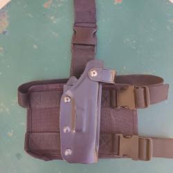 Étuis cuisse glock 17 triple rétention