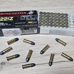 3 Boîtes de 50 munitions 22 LONG Z WINCHESTER