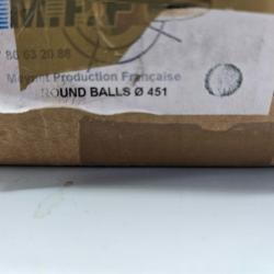 Boite de 250 balles rondes MPF  451