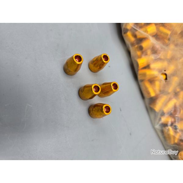 LOT DE 1100 OGIVES 9MM HN 115gr
