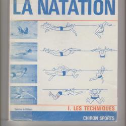 votre sport la natation,les techniques tome 1 ,3eme édition,E counsilman ,sport