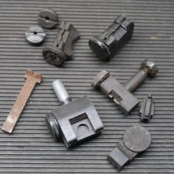 Lot de hausses pour armes diverses inconnues REF 31/2025