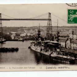 CPA - Brest - Le Transbordeur dans l'Arsenal ( CHARLES  - WIARTEL  N°1197