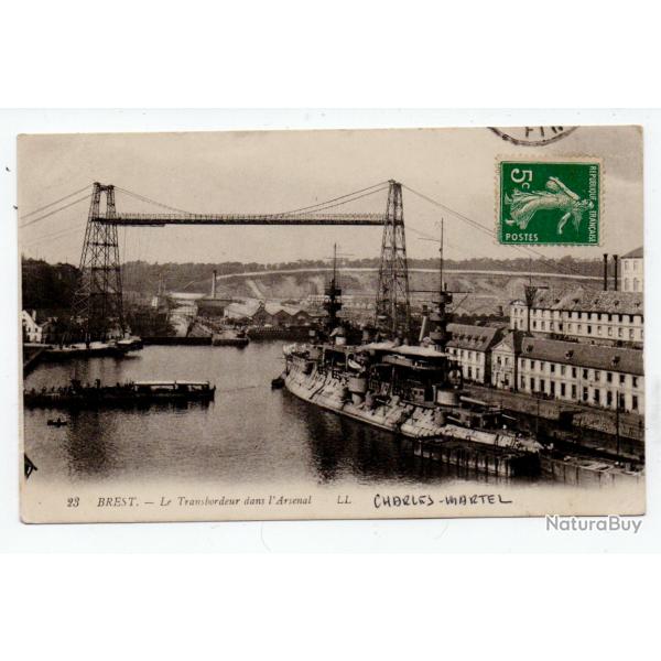 CPA - Brest - Le Transbordeur dans l'Arsenal ( CHARLES  - WIARTEL  N1197