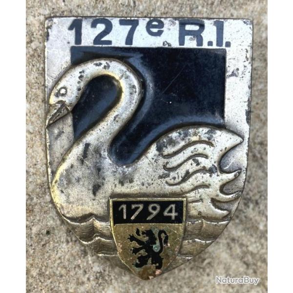 127 Rgiment d'Infanterie (Divisionnaire) 1794, dos guilloch ond