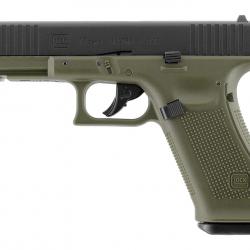 PIST GLOCK 17 GEN5 BBS 6MM CO2 - 2,0 J BLACK BATTLEFIELD GREEN