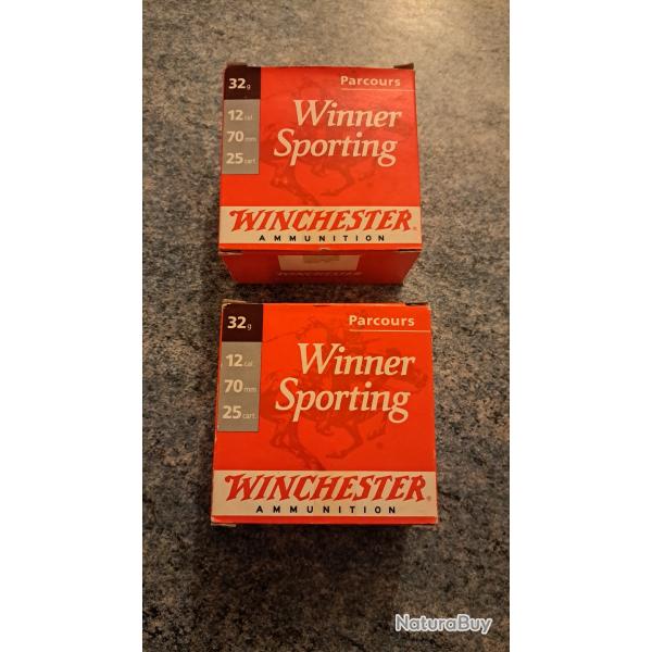 Bote cartouche Winchester calibre 12