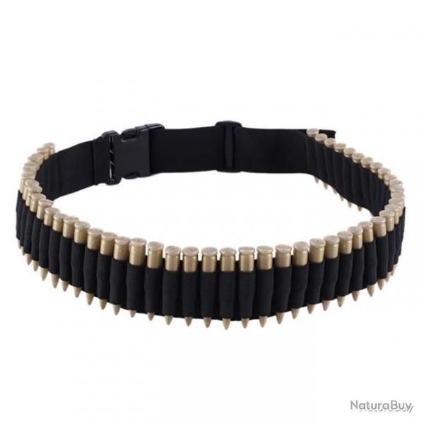CARTOUCHIRE TACTIQUE 50 EMPLACEMENTS - NOIRE - LIVRAISON GRATUITE