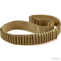 CARTOUCHIÈRE TACTIQUE 50 EMPLACEMENTS - TAN - LIVRAISON GRATUITE