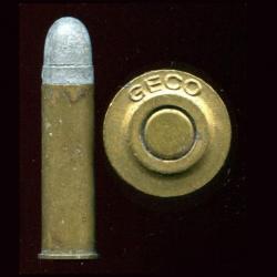 12.7 x 44 R Remington Norvège & Suède - marquage en relief = GECO