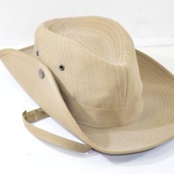 Chapeau de brousse tropical Armée Française Indochine. SEGAL PARIS taille 56. Modèle 1949 ?
