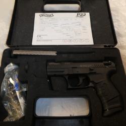 pistolet WALTHER P22 cal 22lr 3"