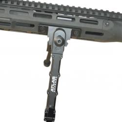 Bipied MLOK ATLAS DEFENSE- Pour carabines chambrée en 308 Win BIMLOK