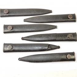 Lot fourreaux baionnettes FAL Belgique, tous abîmées / cassés. A réparer ou pour bricoleur