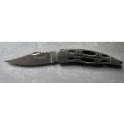 Couteau pliant Stepland neuf - Acier inox, design moderne, avec boîte d'origine