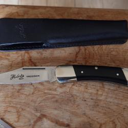 ancien couteau c.jules herbertz messer acier 440 longueur de lame 8cm longueur couteau 19,7 cm