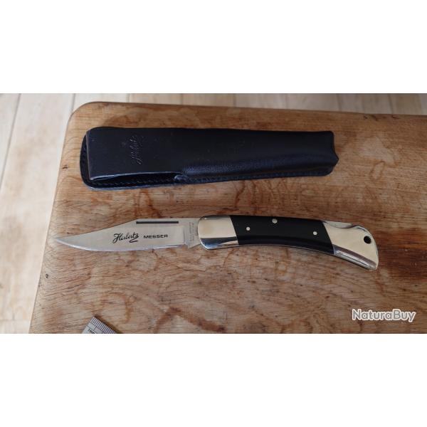 ancien couteau c.jules herbertz messer acier 440 longueur de lame 8cm longueur couteau 19,7 cm